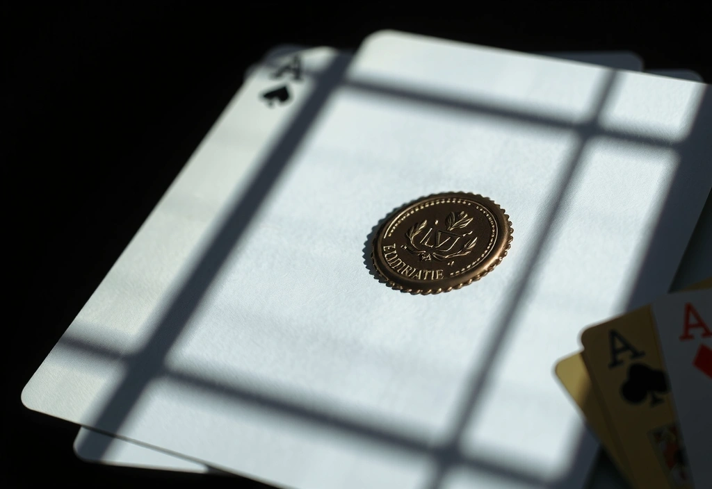 Regulatory seal detail